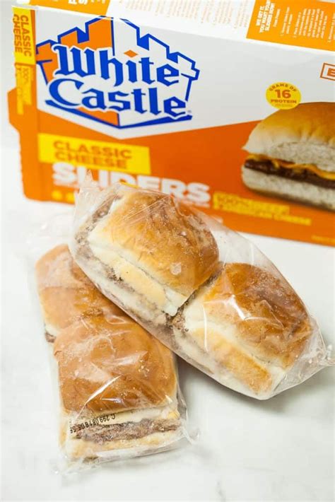 Air Fryer Frozen White Castle Burgers (Cooked In 10 Minutes) in 2022 ...