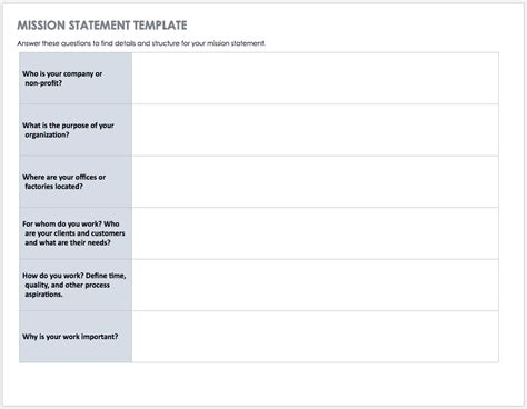 Template For Mission Statement In Microsoft Word - Free Word Template