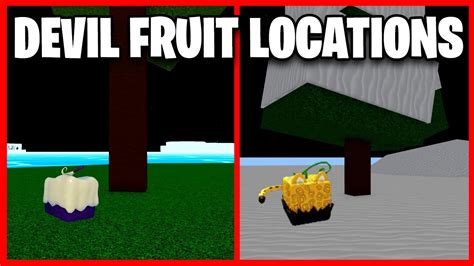 ALL Fruit Spawn Locations on First sea - Blox Fruits 2022 - YouTube