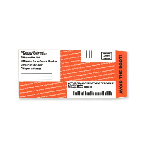 Chicago Parking Ticket Sticker – Neighborly