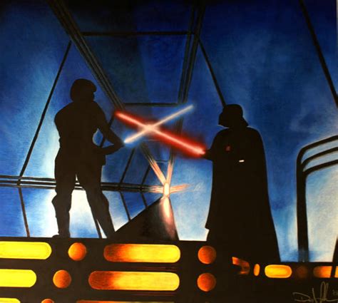 Luke and Vader DUEL by crkt1234 on DeviantArt