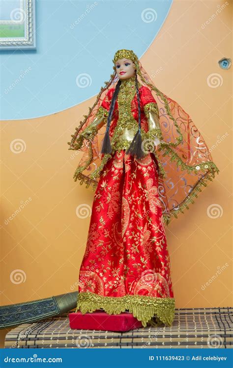 Azerbaijan National Women`s and Men`s Puppet Wear. Azerbaijani ...