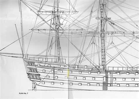 Hms Victory Model Ship Rigging Diagrams