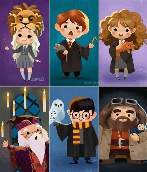 Cartoon Harry Potter Characters - Beautiful, Beautiful Girl, Beauty ...