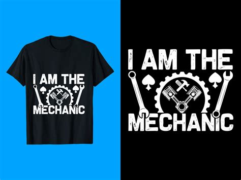 Mechanic T-shirt Design 13211450 Vector Art at Vecteezy