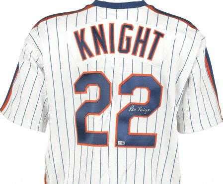 Ray Knight autographed Jersey (New York Mets)