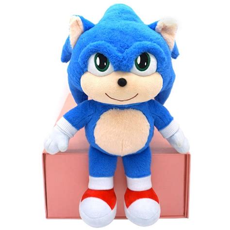 Sonic 2 The Hedgehog Plush Doll Toy 35cm, Hobbies & Toys, Toys & Games ...