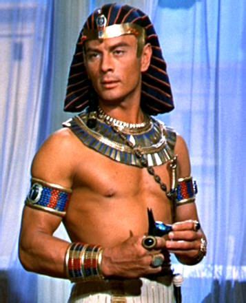 Yul Brynner as Ramses "The Ten Commandments" Hooray For Hollywood ...