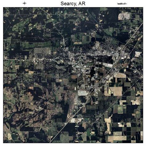 Aerial Photography Map of Searcy, AR Arkansas