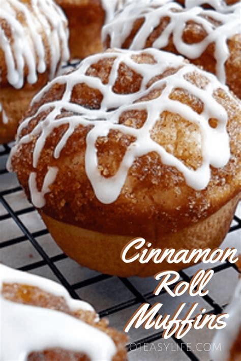 DELICIOUS CINNAMON ROLL MUFFINS - Easy Recipes