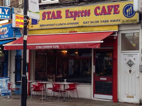 Menu of Star Express Cafe, Highbury, London