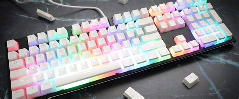 Ducky PBT Double-shot White Pudding keycap - Beauty is everywhere ...