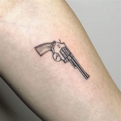 Smith & Wesson Model 29 .44 magnum Revolver Tattoo