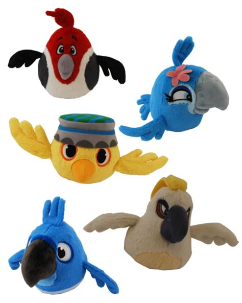 Bird In Everything: Rio Angry Birds Plush Toys