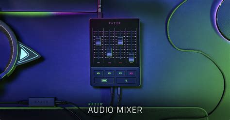 All-in-one Analog Mixer for Broadcasting and Streaming - Razer Audio Mixer