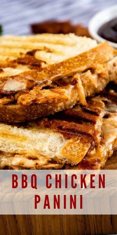 BBQ Chicken Panini Recipe - EASY GOOD IDEAS