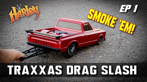 Traxxas Drag Slash Review & Run! - YouTube