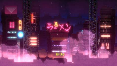 ArtStation - Yandros : Cyberpunk Pixel Art City, Santiago Bañol | Pixel ...