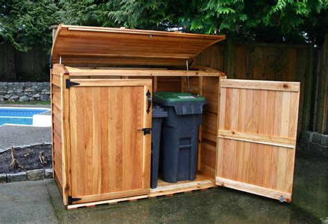 Outdoor Garbage Bin Storage: A Guide to Keeping Your Yard Clean and ...