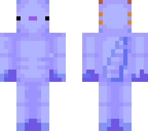 blue axolotl | Minecraft Skin