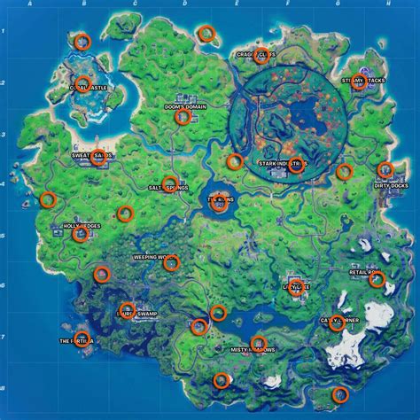 Fortnite weapon upgrade bench locations: Where to sidegrade and upgrade ...