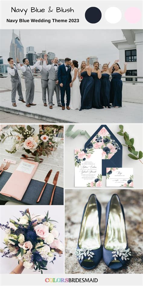 Top 9 Navy Blue Wedding Themes for 2023 - ColorsBridesmaid