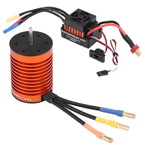 Rcharlance F540 3000KV Brushless Motor Waterproof 45A Brushless ESC RC ...