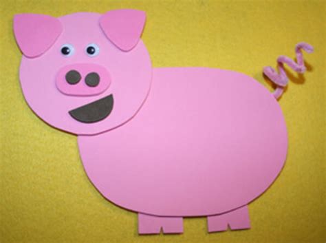 DIY Pig Craft Ideas & School Projects for Kids - K4 Craft