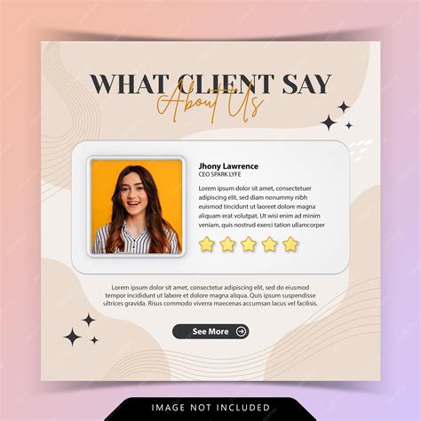 Premium PSD | Creative concept for satisfied feedback customer ...