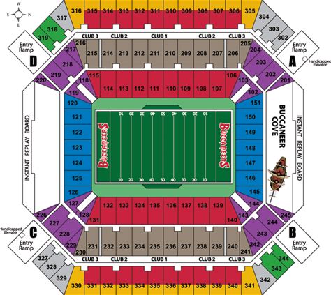 Raymond James Stadium Seating Chart Concert | Review Home Decor