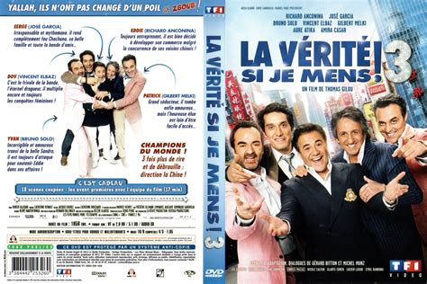 Jaquette DVD de La vérité si je mens 3 - Cinéma Passion