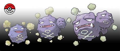 In-Progress Pokemon Evolutions | #109.5 - Koffing are found in urban ...