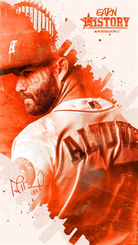 Download Houston Astros Jose Altuve Wallpaper | Wallpapers.com