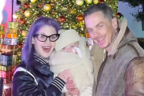 Kelly Osbourne and Boyfriend Bring 13-Month-Old Son Sidney to Christmas ...