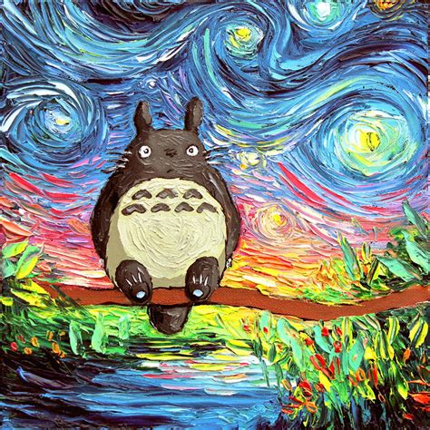 Totoro Drawing Watercolor