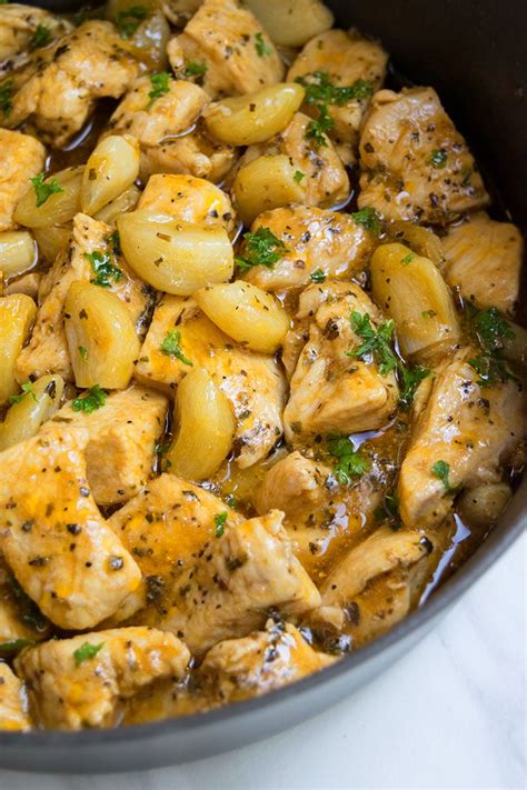 40 Cloves Garlic Chicken (One Pot) | One Pot Recipes