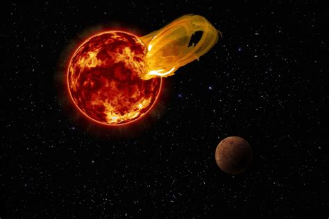 Próxima b, el planeta habitable más próximo, arrasado por una erupción ...