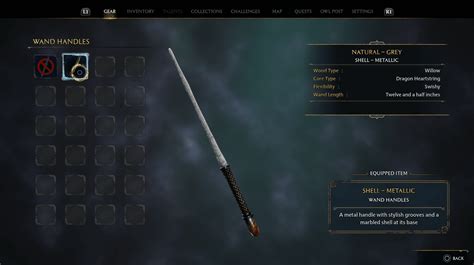 Hogwarts Legacy - Wand Handle Customization - Deltia's Gaming