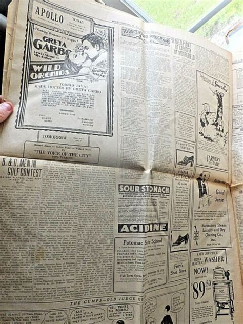 Six 1928-1929 Newspapers. Martinsburg Journal, Martinsburg, West ...