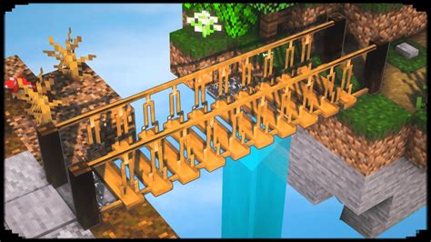 Small Bridge Ideas Minecraft ~ Minecraft: How To Build A Bridge ...