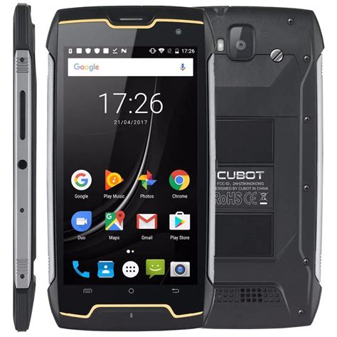 Cubot Kingkong IP68 Waterproof MT6580 Quad Core Cell Phone Android 7.0 ...