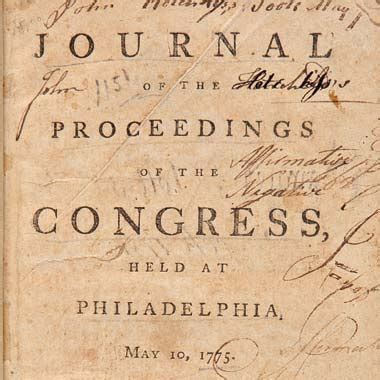 Second Continental Congress: June 14, 1775 - The American Founding