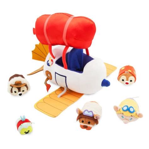 Disney Store Japan 4 Rescue Rangers Plush Set Chip Dale Gadget Zipper ...