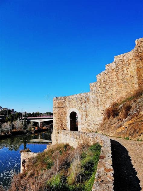 City Walls of Toledo, Spain. Stock Image - Image of architecture ...