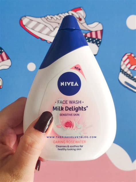 Nivea Milk Delights Caring Rosewater Face Wash Review - The Pink Velvet ...