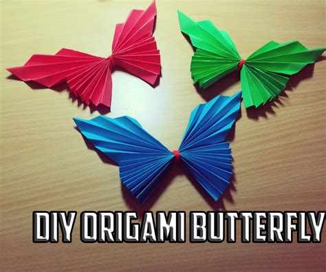 Easy Origami Butterfly Tutorial