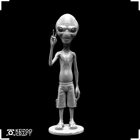 3D file PAUL THE ALIEN 👽 ・3D print design to download・Cults