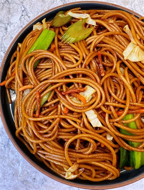 Stir Fry Spaghetti - Chinese stir fry noodles recipe