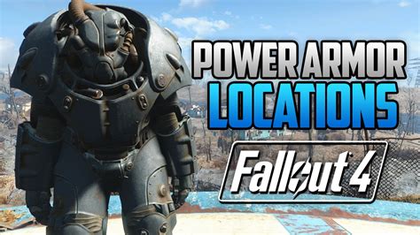 Fallout 4 – ALL FULL POWER ARMOR LOCATIONS! T45, T51, Raider, T60 & X ...