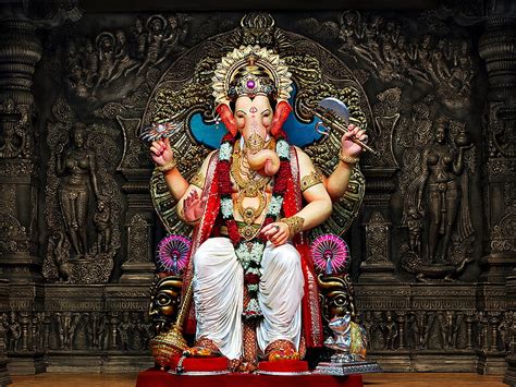 Online crop | HD wallpaper: Happy Ganesh Chaturthi, Lord Ganesha ...